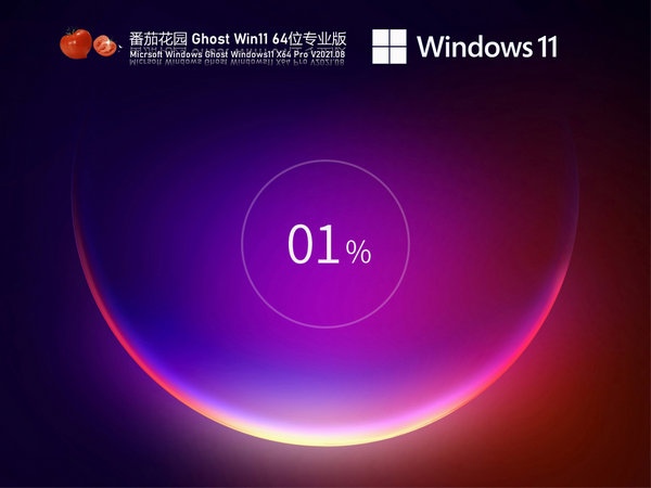 番茄花园windows11 64位极速优化版 v2021.12