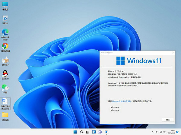 电脑公司windows11 32位系统 v2022.01