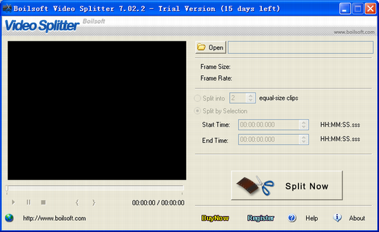 Boilsoft Video Splitter免安装绿色版
